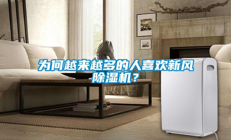 為何越來越多的人喜歡新風除濕機？