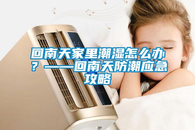 回南天家里潮濕怎么辦?——回南天防潮應急攻略