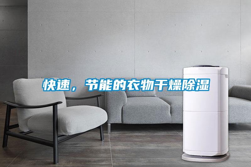 快速，節(jié)能的衣物干燥除濕