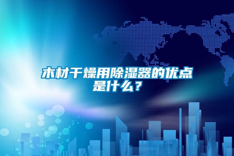 木材干燥用除濕器的優點是什么？