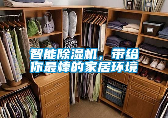 智能除濕機，帶給你最棒的家居環境