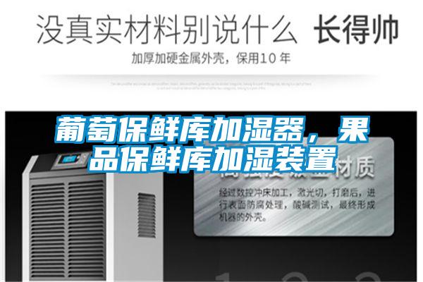 葡萄保鮮庫加濕器，果品保鮮庫加濕裝置