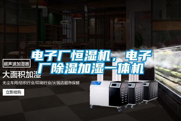 電子廠恒濕機，電子廠除濕加濕一體機