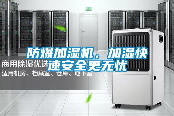 防爆加濕機(jī)，加濕快速安全更無憂