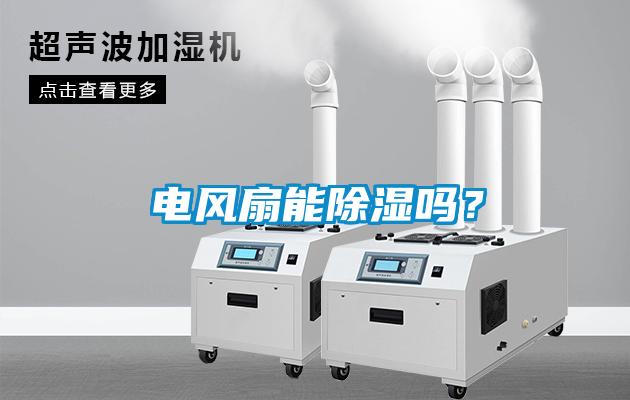 電風扇能除濕嗎？