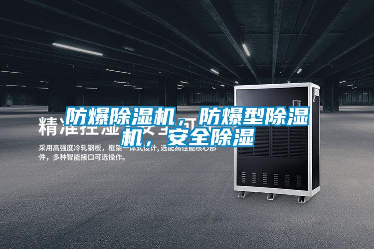 防爆除濕機，防爆型除濕機，安全除濕