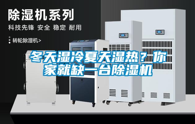 冬天濕冷夏天濕熱？你家就缺一臺除濕機