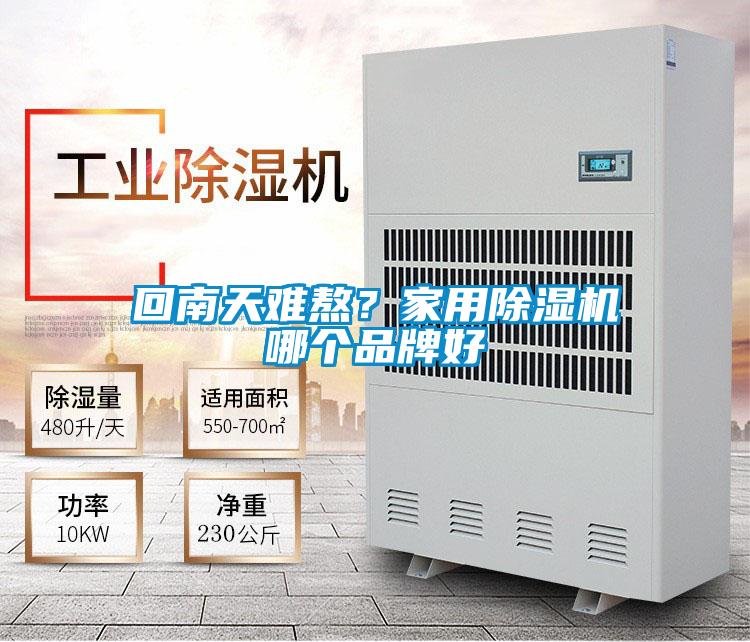 回南天難熬？家用除濕機哪個品牌好
