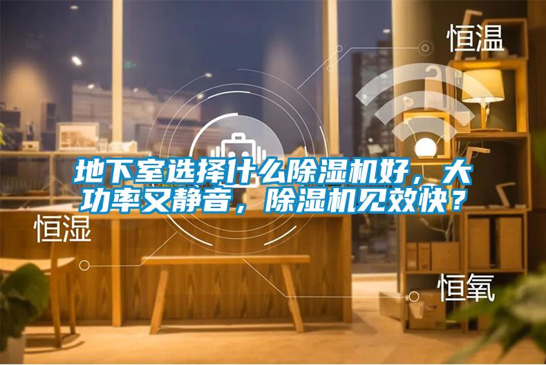 地下室選擇什么除濕機好,大功率又靜音,除濕機見效快?