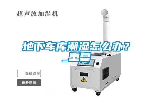 地下車庫潮濕怎么辦?_重復