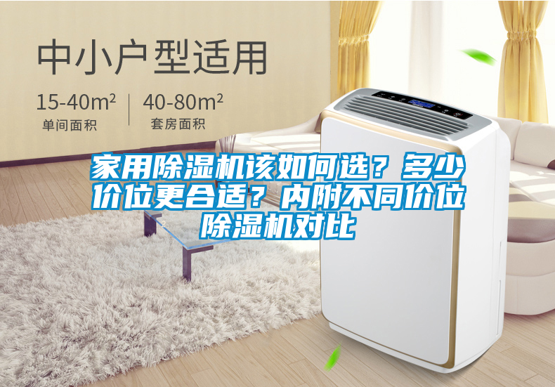家用除濕機該如何選?多少價位更合適?內附不同價位除濕機對比