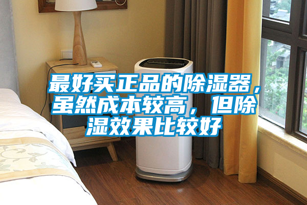 最好買正品的除濕器,雖然成本較高,但除濕效果比較好