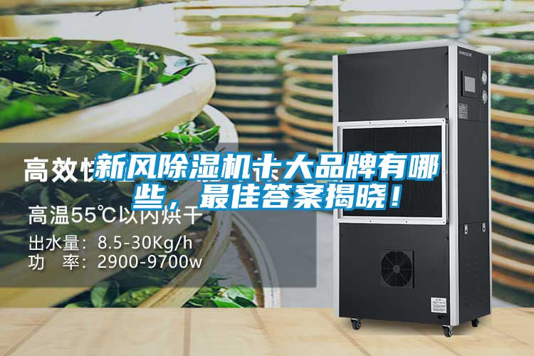 新風(fēng)除濕機(jī)十大品牌有哪些,最佳答案揭曉!