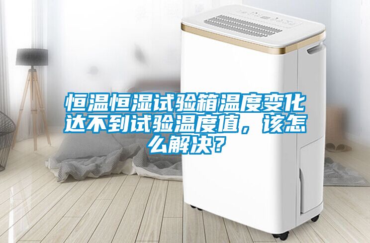恒溫恒濕試驗箱溫度變化達不到試驗溫度值,該怎么解決?