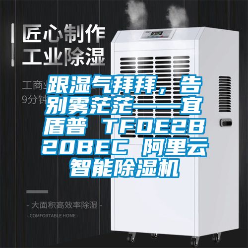跟濕氣拜拜,告別霧茫茫——宜盾普 TFDE2B20BEC 阿里云智能除濕機(jī)